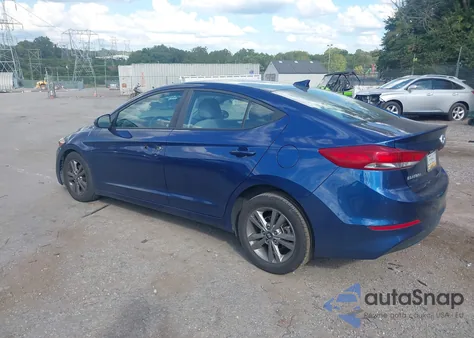 2018 Hyundai Elantra Sel z USA, uszkodzony, nr VIN 5NPD84LF1JH244536